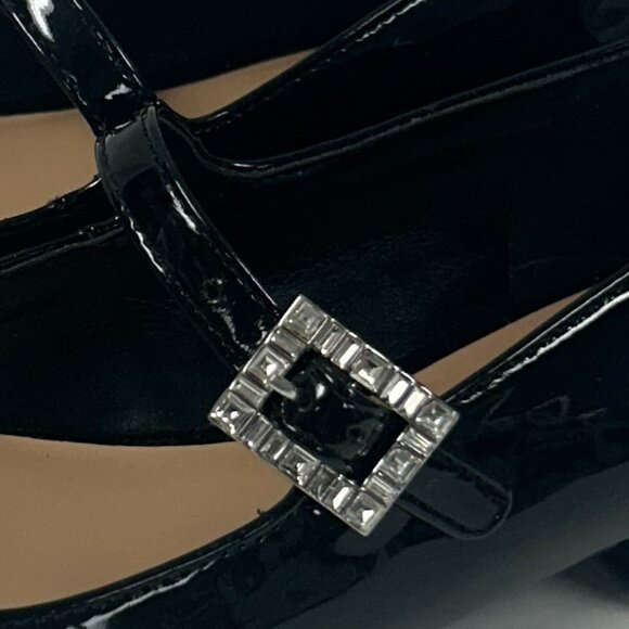 On 34th Women's Saadet Rhinestone Buckle Mary Jane flats Size 5M - Picture 3 of 6